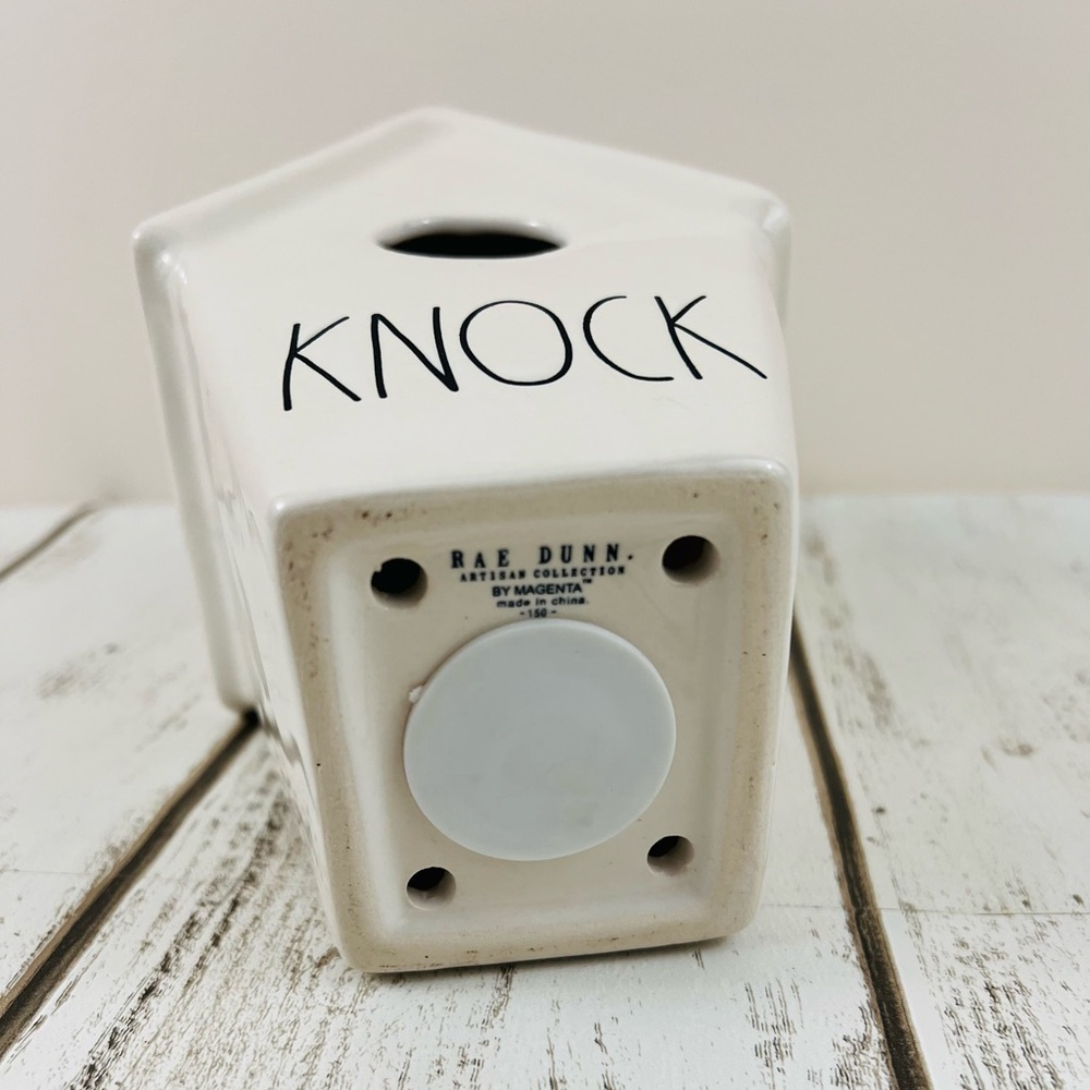 Rae Dunn Knock Birdhouse Ceramic Decoration - Picture 6 of 6